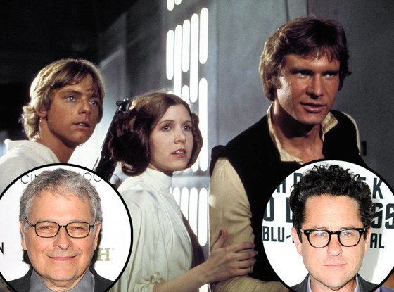 Luke Skywalker, Princess Leia, Han Solo, Star Wars, Lawrence Kasdan, J.J. Abrams Luke Skywalker, Princess Leia, Han Solo, Star Wars, Lawrence Kasdan, J.J. Abrams